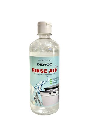 Demco Rinse Aid for Automatic Dishwashers 16 fl oz (474 ml)