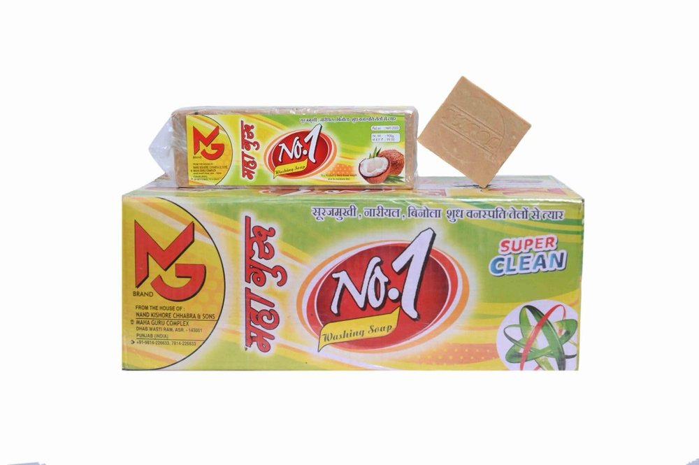 MAHAGURU Detergent Bar The Perfect Care For Your Clothes & Hands (9 Kg No. 1 Washing Soap)
