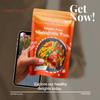 Amritatva Gluten-Free Multigrain Pasta with Spicy Seasoning and Oyster Mushroom Chunks 200gm view 3