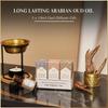 Arabian Oudh Diffuser Oil Set, Essential Oils by Dukhni | 3 x 10ml Oud Oil Gift Set for diffuser & humidifier | 100% Pure Islmaic Oils | Relax with home aromatherapy, for stress relief and massage view 3