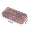 Cheshu Enterprise 3-in-1 Sealed Pill Case Splitters Pill Cutter Box Home Travel Medicine Grinder (Pack Of 1) view 2
