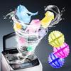 MADHYA Reusable Silicone Washing Machine Ball Laundry Dryer Ball Durable Cloth Cleaning Ball Rendom Colour, Laundry Dryer Balls for Household Cleaning, Enhance Your Machine Cleaning Power, Pack of 6 view 3