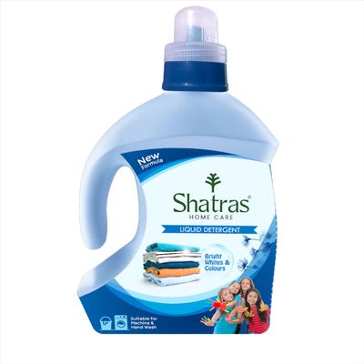 Shatras Laundry Liquid Detergent 1 Liter | Laundry Liquid for Fabric Daily Wash | Suitable For Top-Load And Front Load Machine | Balanced PH, Non-toxic