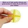 ERZA Reusable Silicone Washing Machine Ball Laundry Dryer Ball Durable Cloth Cleaning Ball Rendom Colour, Anti Winding Laundry Dryer Balls, Enhance Your Machine Cleaning Power, Pack of 4 view 4