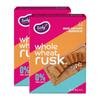 Early Foods - Pack of 2: Early Foods Whole Wheat Rusk | Wheat Toast | Toast Biscuits | AttaRusk | No Maida Rusk| Kids Snack | 163g x 2 view 1