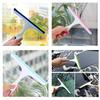 Multipurpose Car Window Glass Cleaning Wiper (Random Color) Set of 1pcs Compatible for Tata Hexa view 4