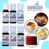 Papilon Culinary Essence Pack, 6 Bottles, 20ml Each, Vanilla, Pineapple, Rasmalai, Red Velvet Coloroma, Fruitcake Coloroma, Butterscotch view 3