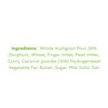 Feedsco Millet Cookies  Coconut Flavor (200g Jar  2) | Multigrain Cookies with Ragi, Jowar & Bajra | No Maida Healthy Snack for Kids & Adults | Crunchy Coconut Biscuits with Natural Ingredients view 3