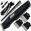 D10 Fully Waterproof Professional Low Noise Hair Clipper Electric Razor Rechargeable Beard Moustache Trimmer 120 min Runtime 4 Length Settings (Multicolor) view 1