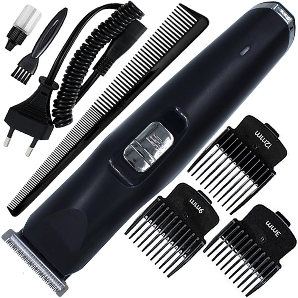 B1 Fast Charging New Powerful Hair Clipper Razor 5W Electric Razor Beard Moustache Fully Waterproof Trimmer 120 min Runtime 4 Length Settings (Multicolor)