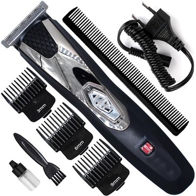 BU New Professional Hair Clipper Razor Rechargeable Grooming Kit Beard Moustache Trimmer Fully Waterproof 120 min Runtime 4 Length Settings (Multicolor)
