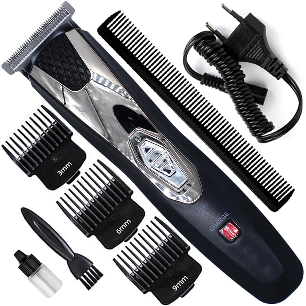 BU New Professional Hair Clipper Razor Rechargeable Grooming Kit Beard Moustache Trimmer Fully Waterproof 120 min Runtime 4 Length Settings (Multicolor)