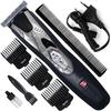 BU New Professional Hair Clipper Razor Rechargeable Grooming Kit Beard Moustache Trimmer Fully Waterproof 120 min Runtime 4 Length Settings (Multicolor) view 1