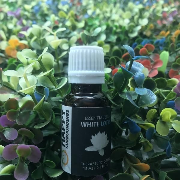 White Lotus Essential Oils ~Therapeutic Grade - Pure Natural Aromatherapy Massage Oil - 100% Natural Incense - Pure Essential Oil(100ml)