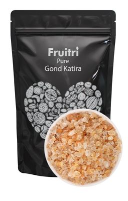 Fruitri Gond Katira Pure (Edible Gum) - 400 grams | Tragacanth Gum | Cooling Properties | 100% Natural Superfood Edible Gum