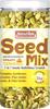 "NUTRIEFOODS" Enriching Your Taste Crunchy Seed Mix, Power of Seeds, 100% Roasted, Non Fried, No Oil/Ghee, A Nutritious Munch (7 in 1 Seed Mix Roasted in Organic Turmeric, 180gm) view 1
