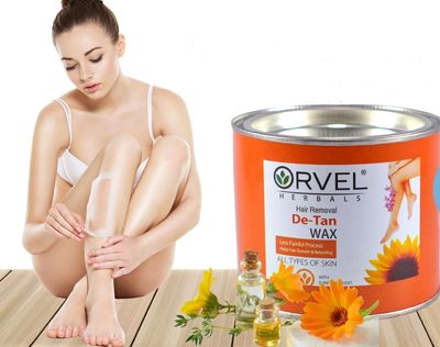 Orvel Herbals D-Ten Hair Removal Alovera Body Wax 600Ml