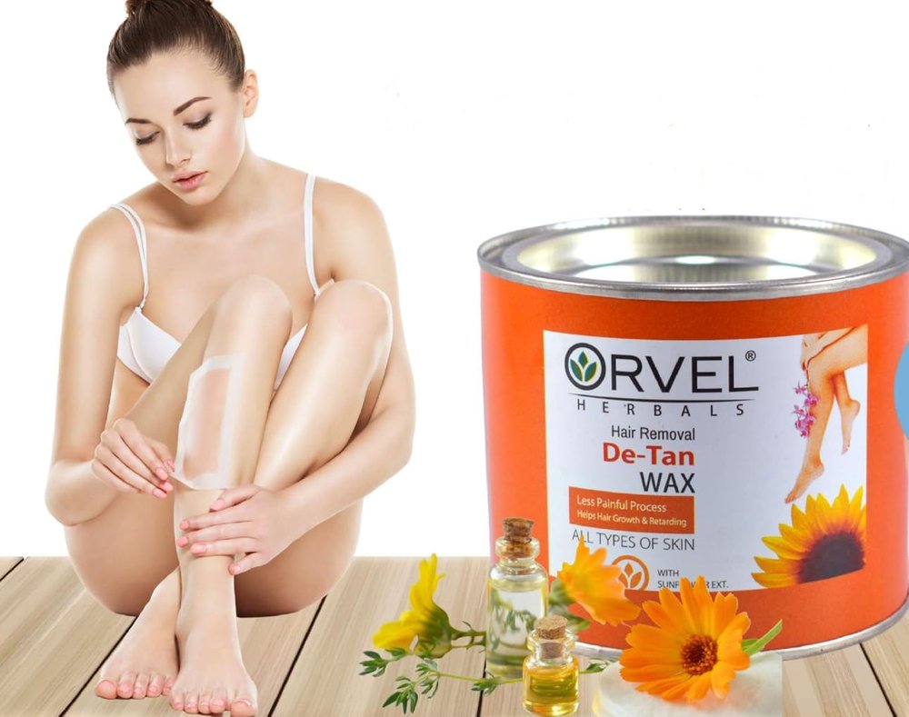 Orvel Herbals D-Ten Hair Removal Alovera Body Wax 600Ml