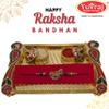 Yuvraj 2 rakhi for 2 brother or sweets soan papdi 200 gm pack view 4