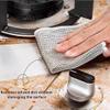 TOP SELECT Multipurpose Wire Dishwashing Rags for Wet and Dry Stainless Steel Scrubber Non-Scratch Wire Dishcloth for Washing Dishes Sinks Counters Easy Rinsing Machine Washable (12) view 3