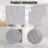 TOP SELECT Multipurpose Wire Dishwashing Rags for Wet and Dry Stainless Steel Scrubber Non-Scratch Wire Dishcloth for Washing Dishes Sinks Counters Easy Rinsing Machine Washable (12) view 4