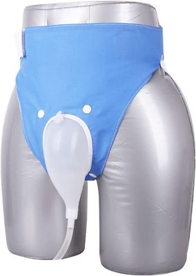 BESTOTTAM Urinary Drainage Bag System For Male Wearable Urine Bag High Flexibility Incontinence Pants For Women Easy To Clean Portable Reusable Women Urine Bag 2000Ml, Blue