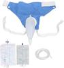 BESTOTTAM Urinary Drainage Bag System For Male Wearable Urine Bag High Flexibility Incontinence Pants For Women Easy To Clean Portable Reusable Women Urine Bag 2000Ml, Blue view 2