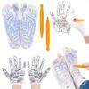 AARUX Acupressure Reflexology Socks With Massage Stick For Women And Men, Printed Reflexology Chart of Both Sole, Physiotherapy Socks With Massage Tools Foot Acupressure Point Socks (combo) view 1