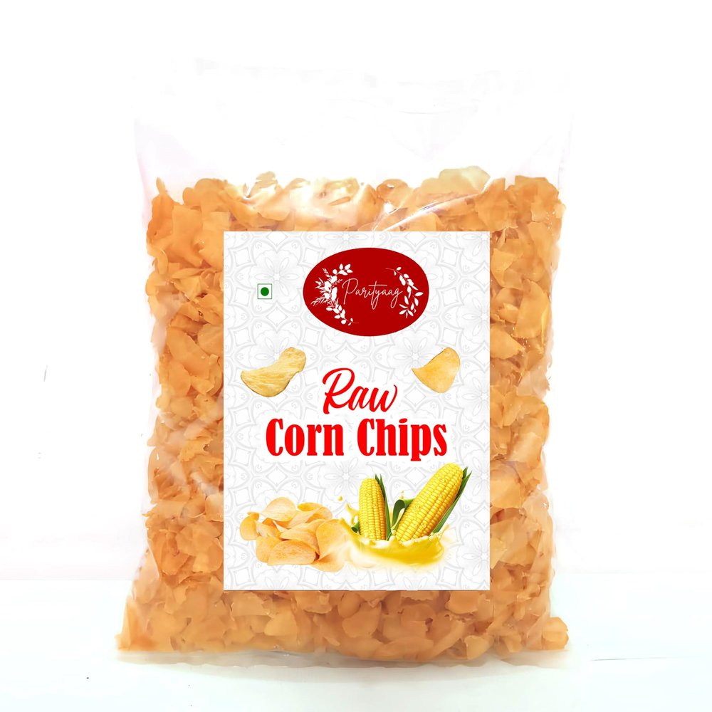 Parityaag Crispy Corn Chips|Makai Pova|Cornflakes|Corn Fryums Delicious & Light Snack|Gluten-Free Snacking (500Gm)
