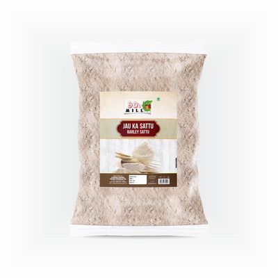 90's MILL Organics Jau Ka Sattu | Barley Sattu Organic Sattu Barli Arisi - 250gm
