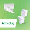 C&W Clean & White 2 Ply Eco-friendly Toilet Tissue Paper Roll - Pack of 20 Tissue Sheets (Size 10x11 cms, 150 gms), 150 Pulls | Improved comfort, Softness & High Absorbency view 4