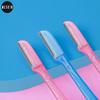 MESKIN Multicolor Eyebrow Razor Sticks Professional Facial Hair Remover Precision Trimming & Shaving Tool Netted blade Technology (Pack of 3) view 3