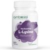 Ambrosial L-lysine | High Strength L-lysine tablets 500mg | Immune Support & Supports Collagen Synthesis | Essential Amino Acids for Active Lifestyle (Pack of 1-120 Tablets) view 1