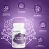 Ambrosial L-lysine | High Strength L-lysine tablets 500mg | Immune Support & Supports Collagen Synthesis | Essential Amino Acids for Active Lifestyle (Pack of 1-120 Tablets) view 2