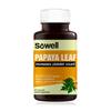 Sowell Papaya Leaf Capsules - Natural Platelet Count Support Supplement - Boosts Immune System & Overall Health - 60 Vegan Capsules view 1