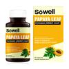 Sowell Papaya Leaf Capsules - Natural Platelet Count Support Supplement - Boosts Immune System & Overall Health - 60 Vegan Capsules view 2