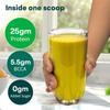 OZiva Bioactive Plant Protein (Mango) | 25g Protein,5.5 BCAA| Pea Isolate| Plant based Protein Powder for Women & Men | Essential Amino Acids| Vegan Protein supplement, Sugar free, 500g (Pack of 2) view 3