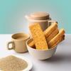 Mario Dunkin Rusk  Delicious extra long premium rusk topped with delightful flavors and with the goodness of Suji, Khus Khus, and the aromatic allure of Saunf. 360gm ((Pack of 1)) view 4