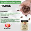 GD Energy Organic Harad, Haritaki, Inknut Powder Natural Digestive Health Booster | 100% Natural | Internal Cleanser and Detoxifier | Digestive Health - Jar Pack (200gm) view 3