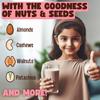 Tummy Friendly Beetroot Milk Mix for kids. Made of organic nuts, seeds, healthy milk mix for toddlers, 1 year, 2 year old baby and elder kids. Health drink for kids. kids milk powder mix -100g view 4