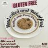 MousseStruck Gluten Free Chocolate Chip Cookie Pack of 4 (200g) | Handmade & Freshly Baked | No Preservatives & No Trans Fat & No Palm Oil | Stuffed With Pure Chocolate | Soft & Gooey | Made with Almond Coconut Amarnath view 4