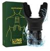 SHOPPOSTREET Breathing Trainer, Respiratory Muscle Trainer, Improve Breathing Ability, Lung Breathing Trainer, Breathing Enhancer,Increased Sports Breathing Fitness, Lungs Exercise Equipment (1) Black view 1