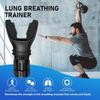 SHOPPOSTREET Breathing Trainer, Respiratory Muscle Trainer, Improve Breathing Ability, Lung Breathing Trainer, Breathing Enhancer,Increased Sports Breathing Fitness, Lungs Exercise Equipment (1) Black view 3