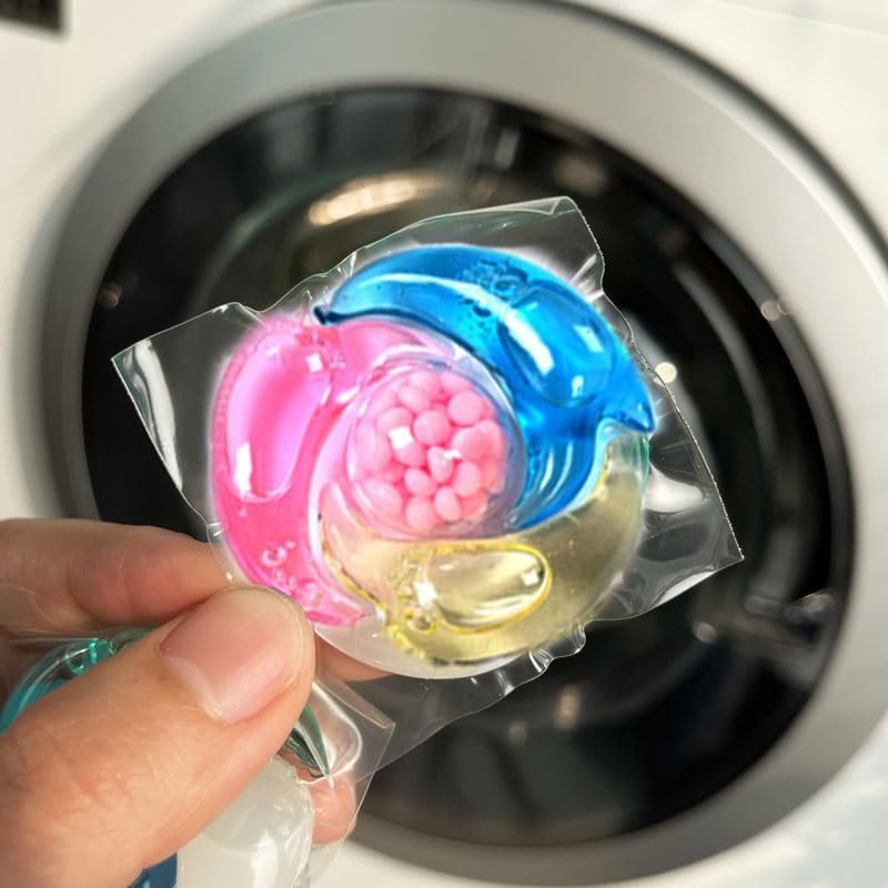 BWOGUE 4in1 Laundry Pods Morning Dew Fragrance dissolvable laundry detergent capsules with Stain Removal, Fabric Care, and Long Lasting Fragrance for Front and Top Load Washing Machine (Pack-12)