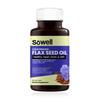 Sowell Cold Pressed Flax Seed Oil - Heart, Brain & Skin Health - 60 Softgel Dietary Supplement view 1