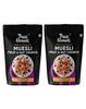 True Elements Fruit & Nut Crunch Muesli 700g - Buy 1 Get 1 FREE | Fruit and Nuts | Cereals for Breakfast | Rich in Fibre | Muesli with Oats and Nuts view 1
