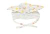 Gultum Premium New Born 100% Muslin Cotton Breathable Absorbent Combo Set. (1 Cap + 1 Mittens Set + 1 Booties Set) view 2