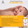 AuraTree Cold Pressed Almond Oil (Badam Tel) Made with California Almonds Baby Massage Oil, Face & Hair Growth Oil| Rich in Vitamiv E & Omega-3 | Body Massage Oil for Glowing Skin 100ML view 4