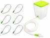 SWASTHYA SARVADA PVC Enema Kit 1500 ML for Home use with Instruction | Enema home kit for Adults Reusable & washable (Enema Set 1 & Individually Tube 5) view 1