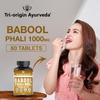 Tri-Origin Ayurveda Babool Phali 1000mg Vegetable Tablets | Kikar Tablets For Joint pain | 60 Tablets, 100% Pure, Natural and Organic view 2